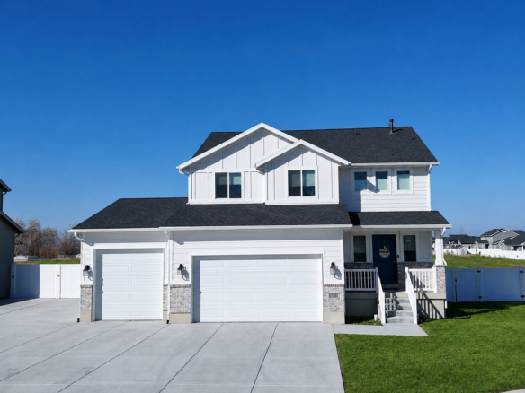 Front exterior of 3391 S Isabel Way in West Haven, Utah